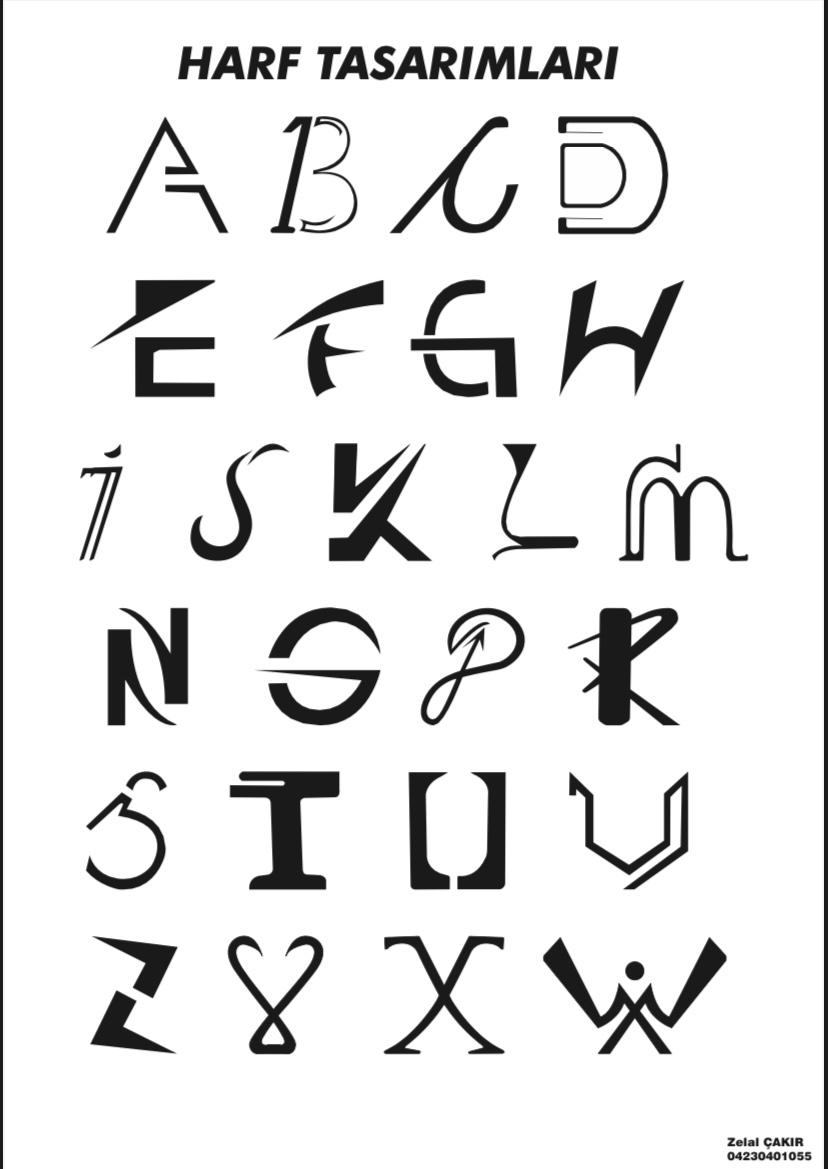 Tipografik  Tasarımları